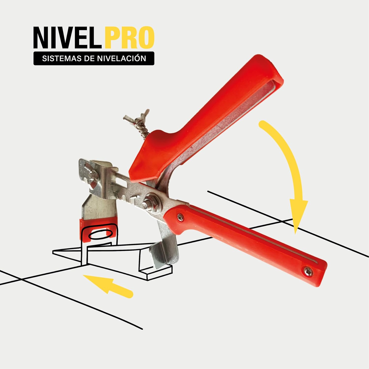 Alicates para Nivelación de Azulejos y Baldosas