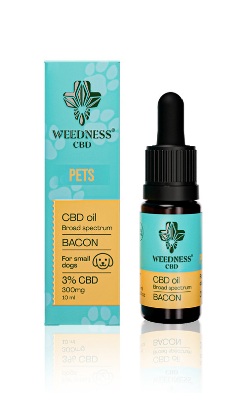 Aceite CBD 3% Perros pequeños | Bacon 10ml