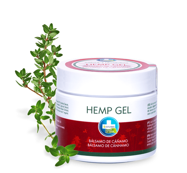 HEMP GEL Bálsamo de Cannabis para masaje 330 ml