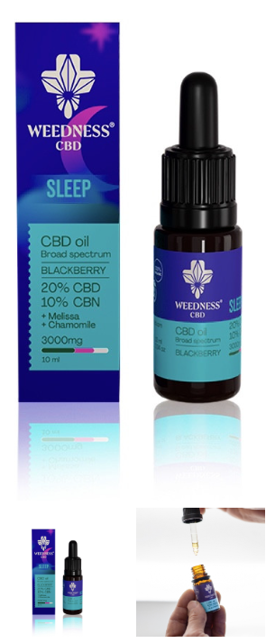 Sleep Aceite CBD 20% + CBN 10% | Mora 10ml