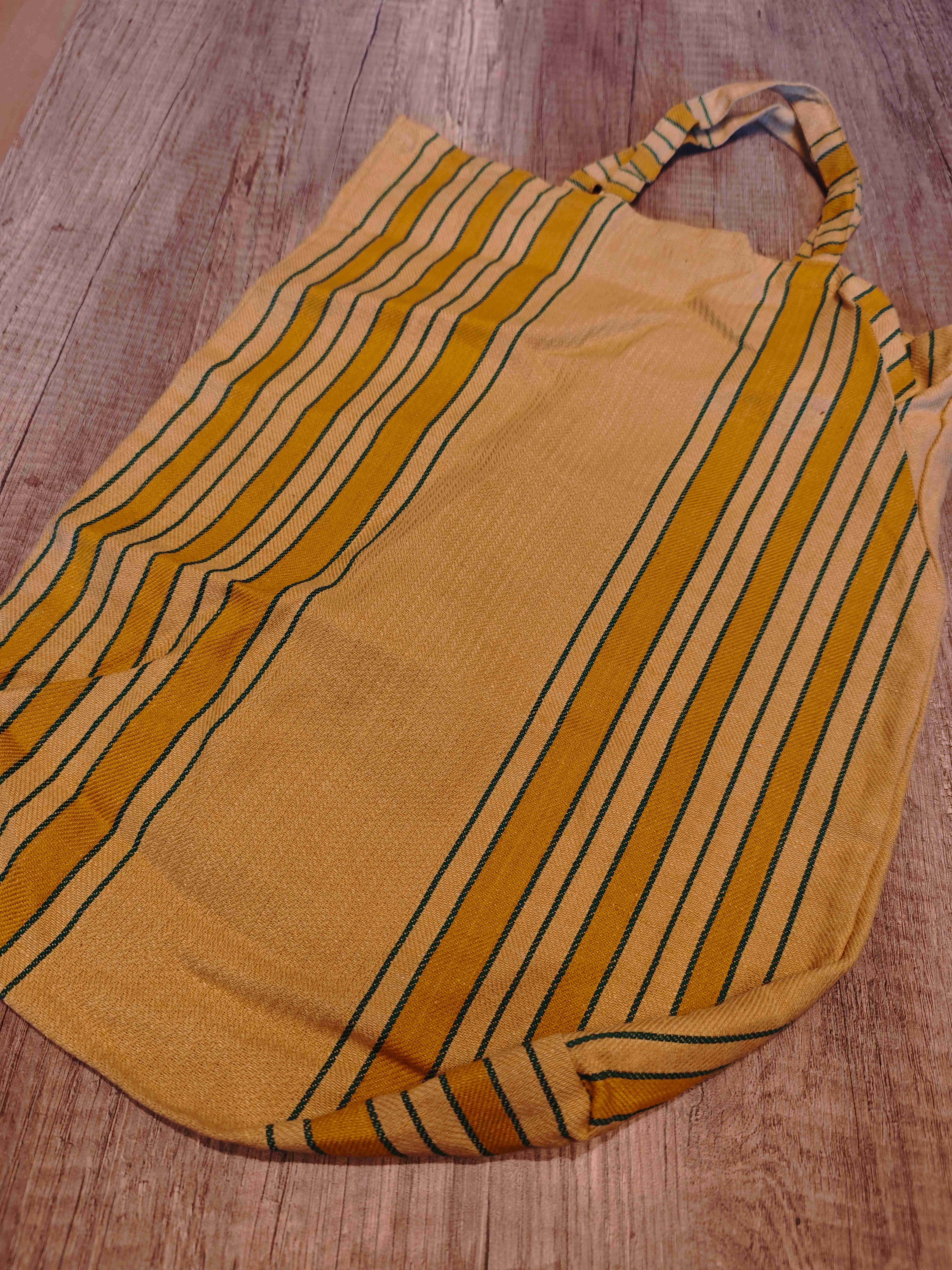 Lininis pirkinių krepšys 34x45 cm.