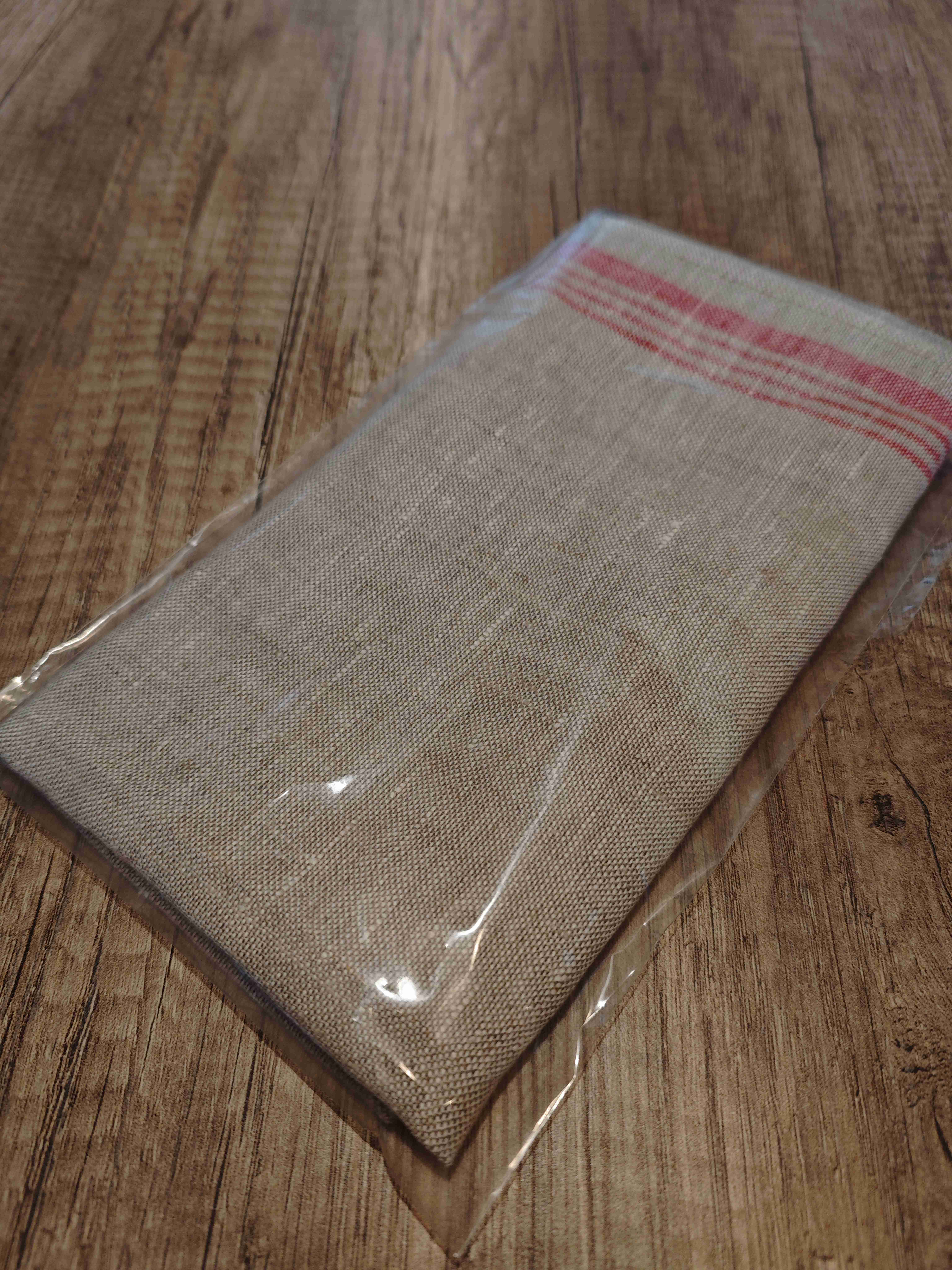 Lininis virtuvinis rankšluostis 45x65 cm.