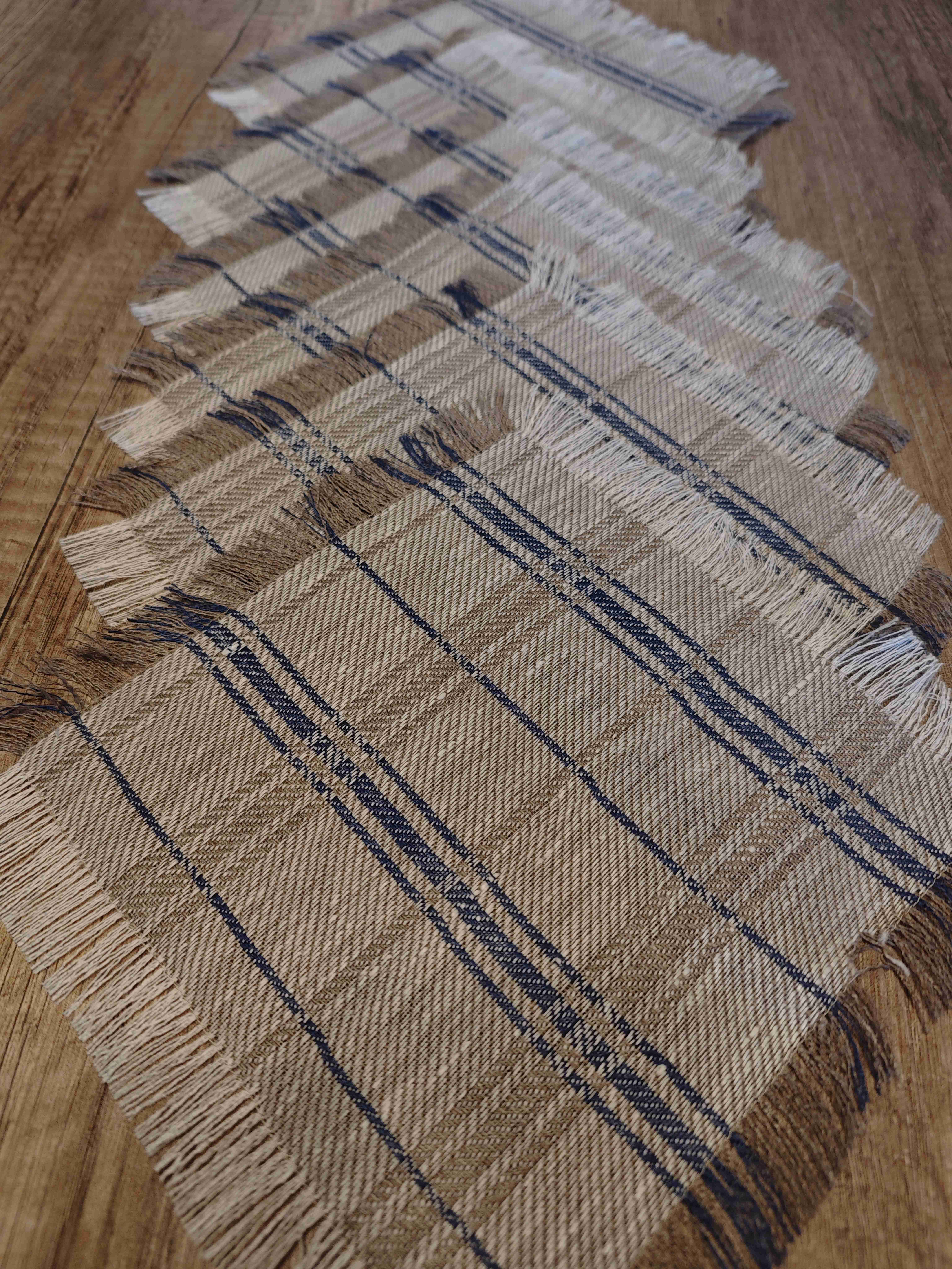 Lininių servetėlių komplektas 21x21 cm, 6 vnt.