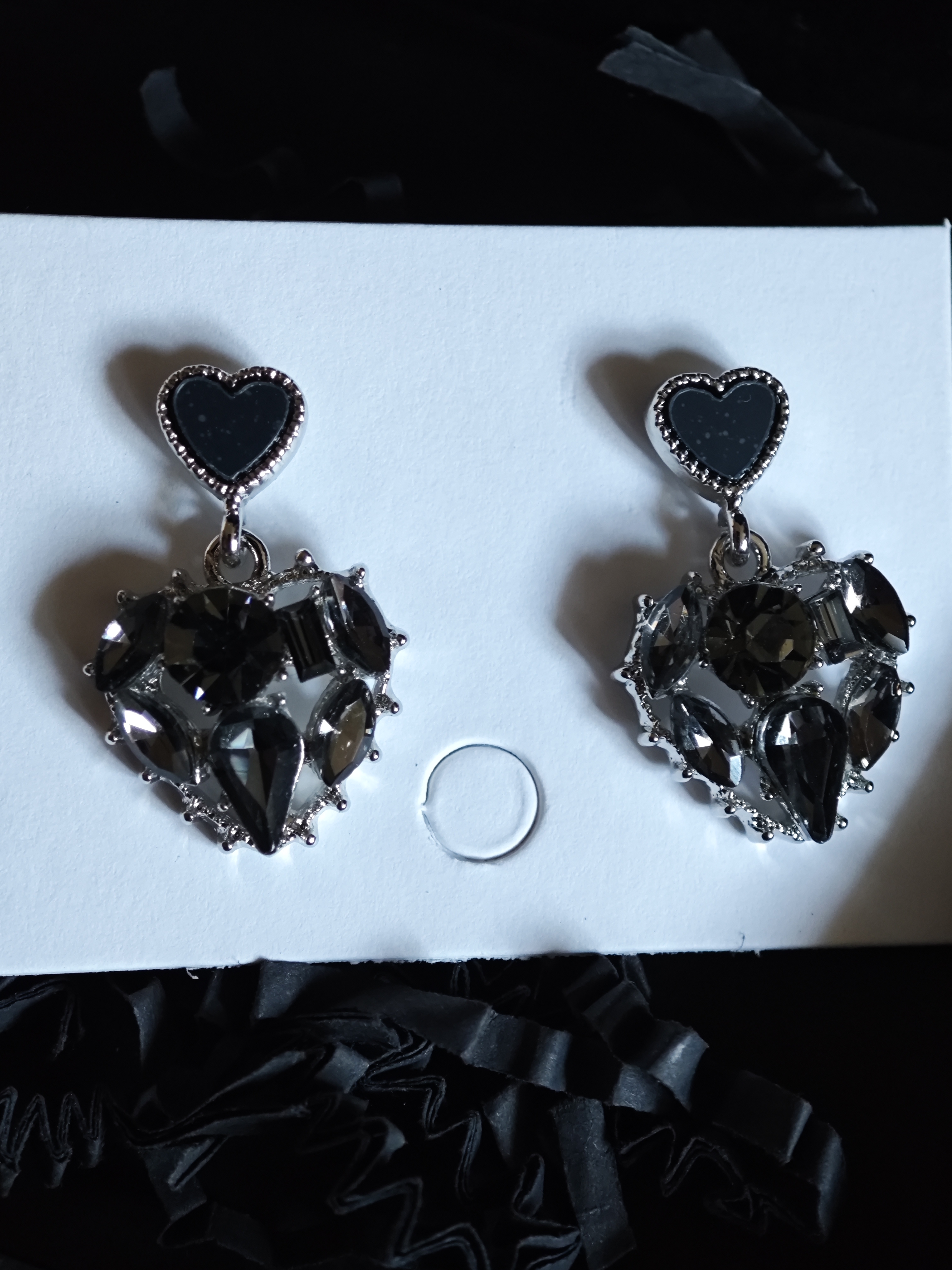 Širdelės formos auskarai