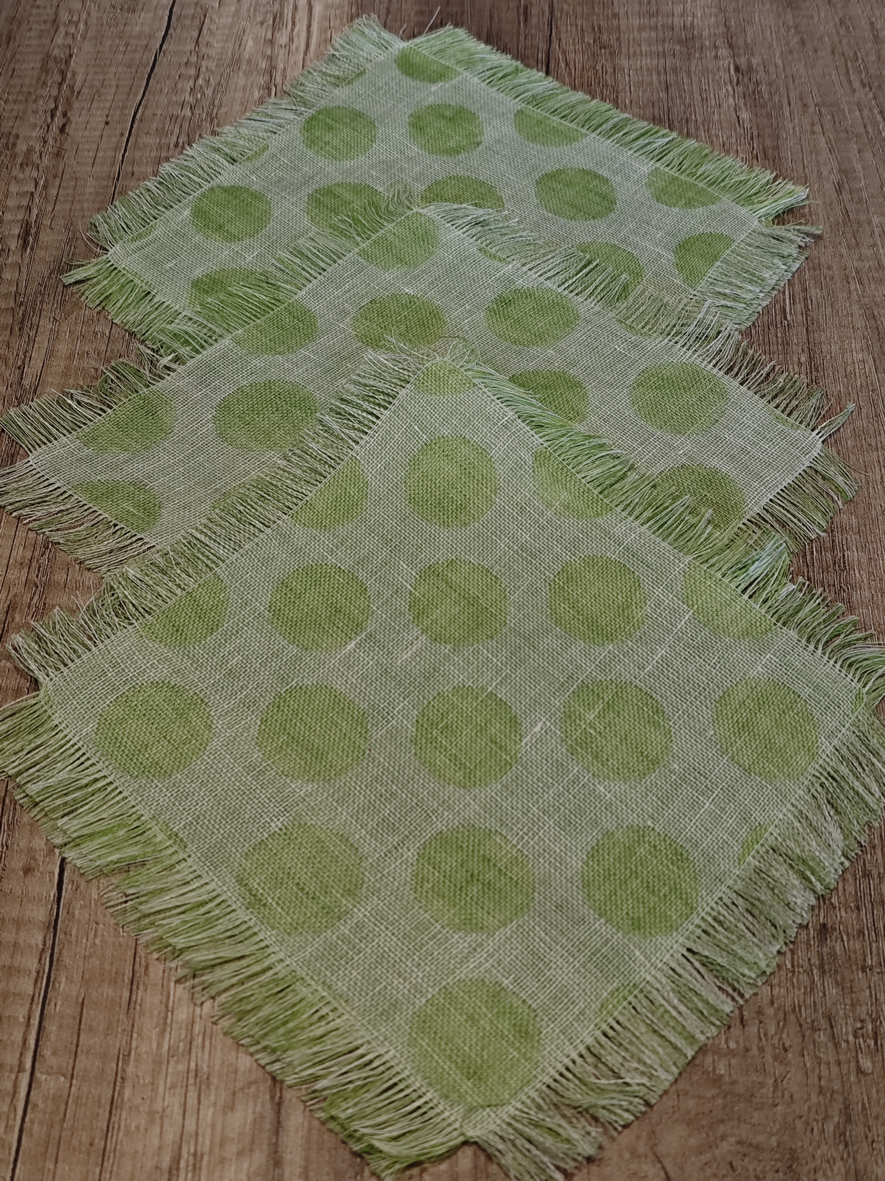 Salotinės spalvos servetėlių komplektas (6 vnt.)