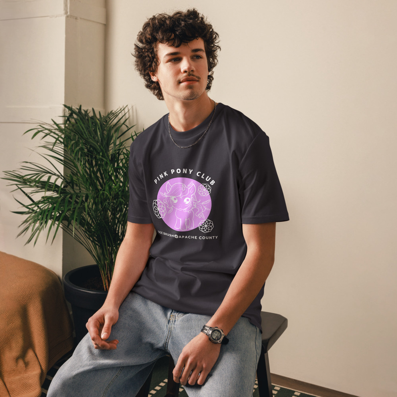 Men's Pink Pony Club - Indigenous Quilt Star | Organic Cotton T-shirt