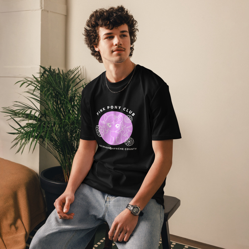 Men's Pink Pony Club - Indigenous Quilt Star | Organic Cotton T-shirt