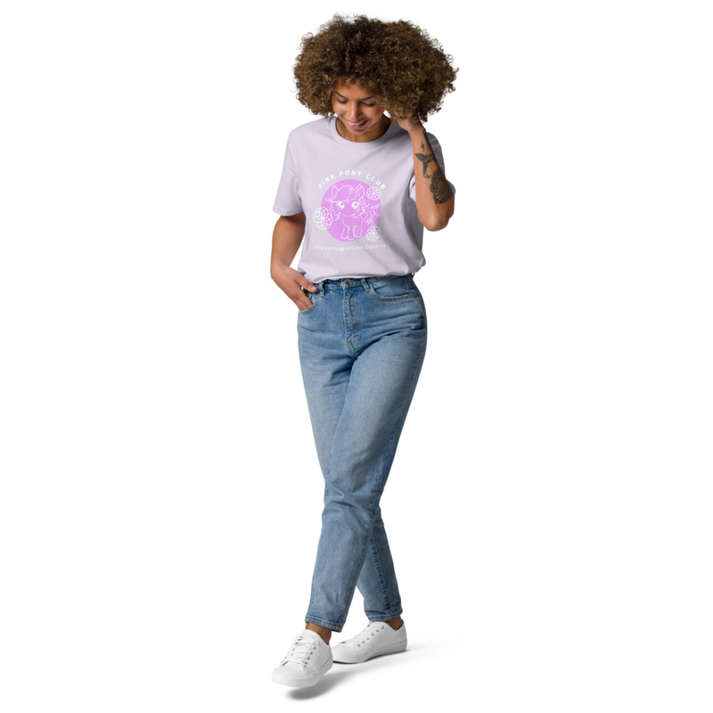 Women's Pink Pony Club - Indigenous Quilt Star | Over-sized Organic Cotton T-shirt