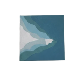 Mini Modern Abstract Canvas Art 3in X 3in