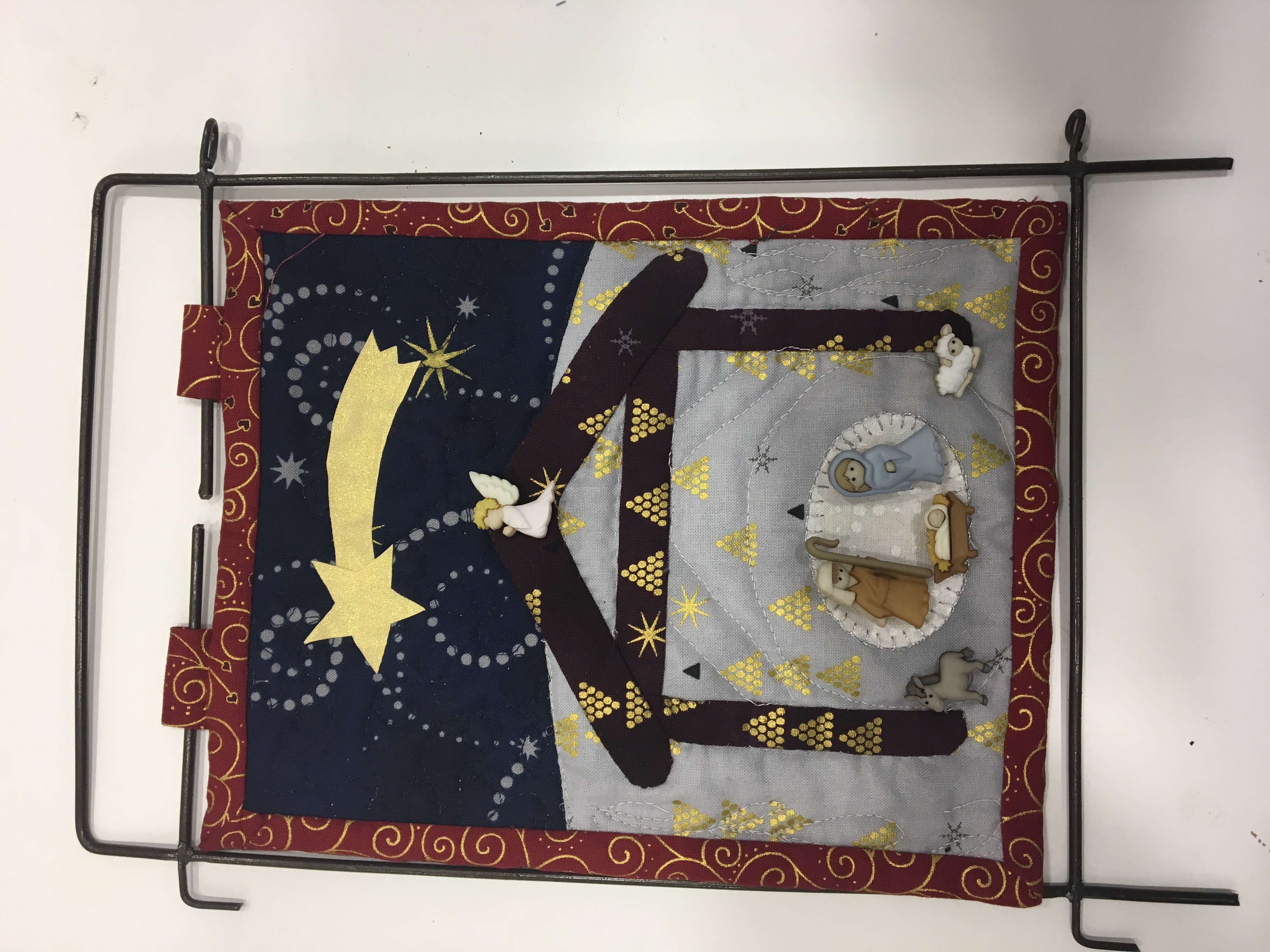 Tríptico Belén Navidad