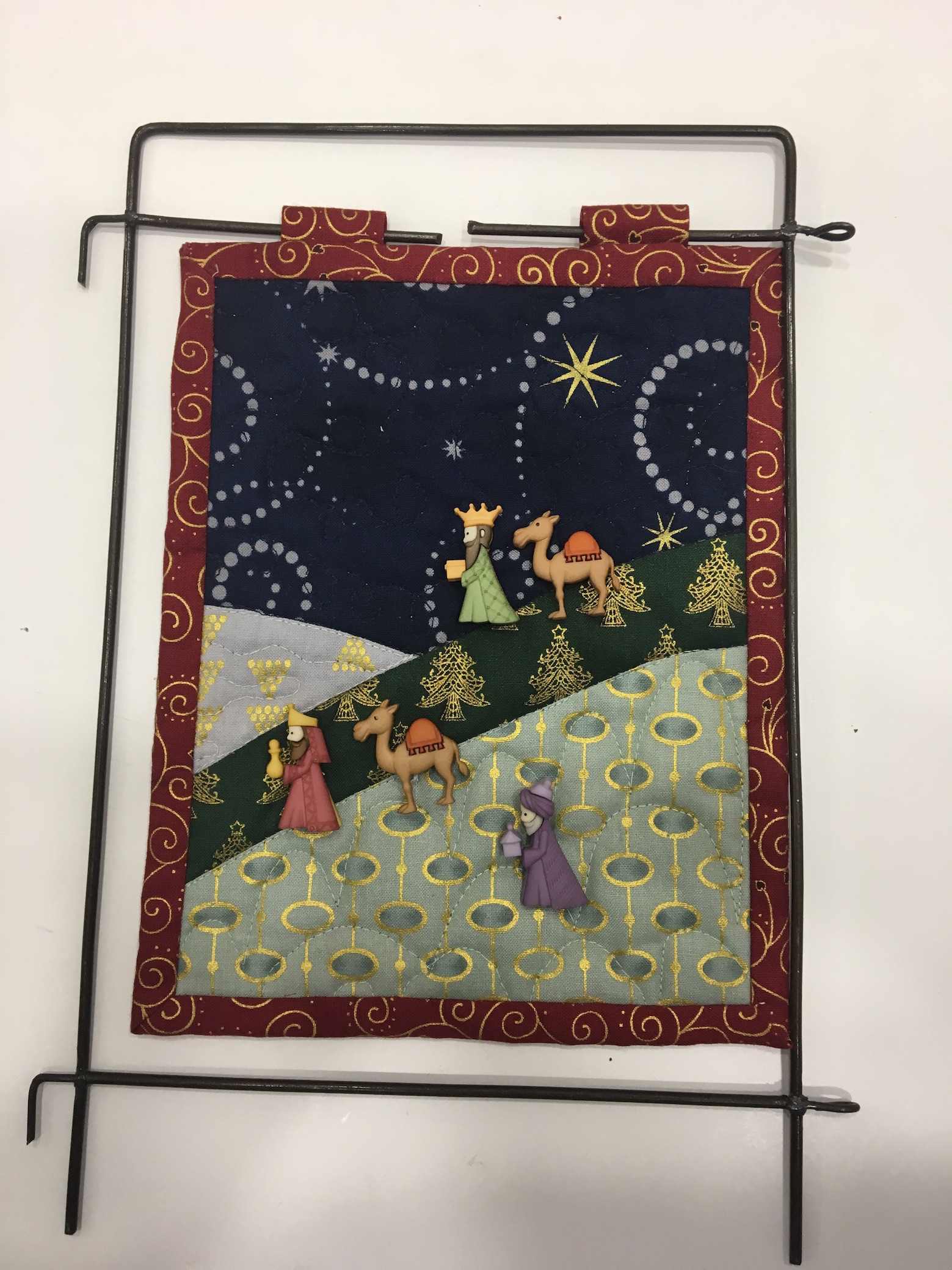 Tríptico Belén Navidad