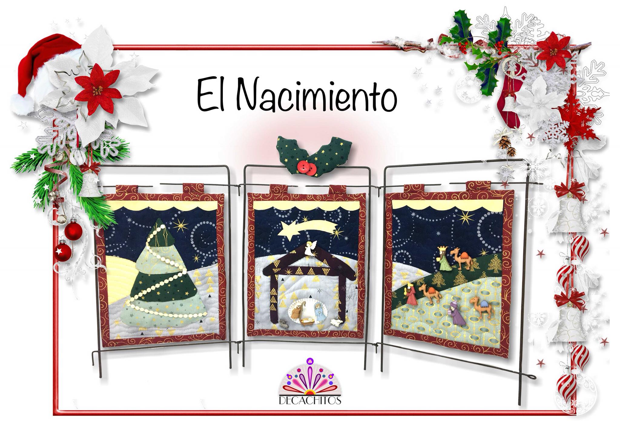 Tríptico Belén Navidad
