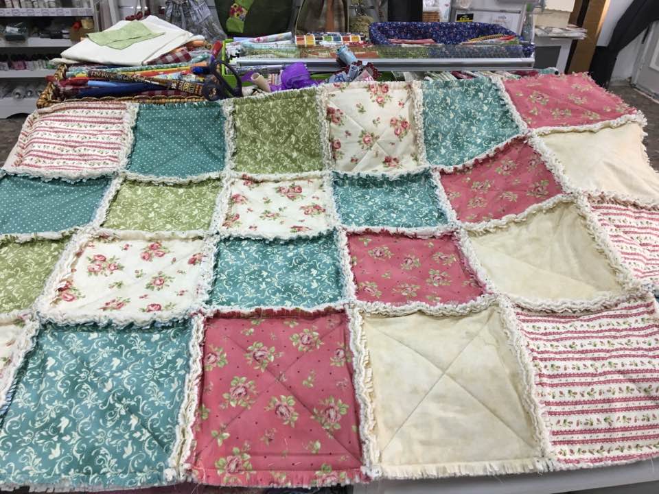 Colcha Rag Quilt