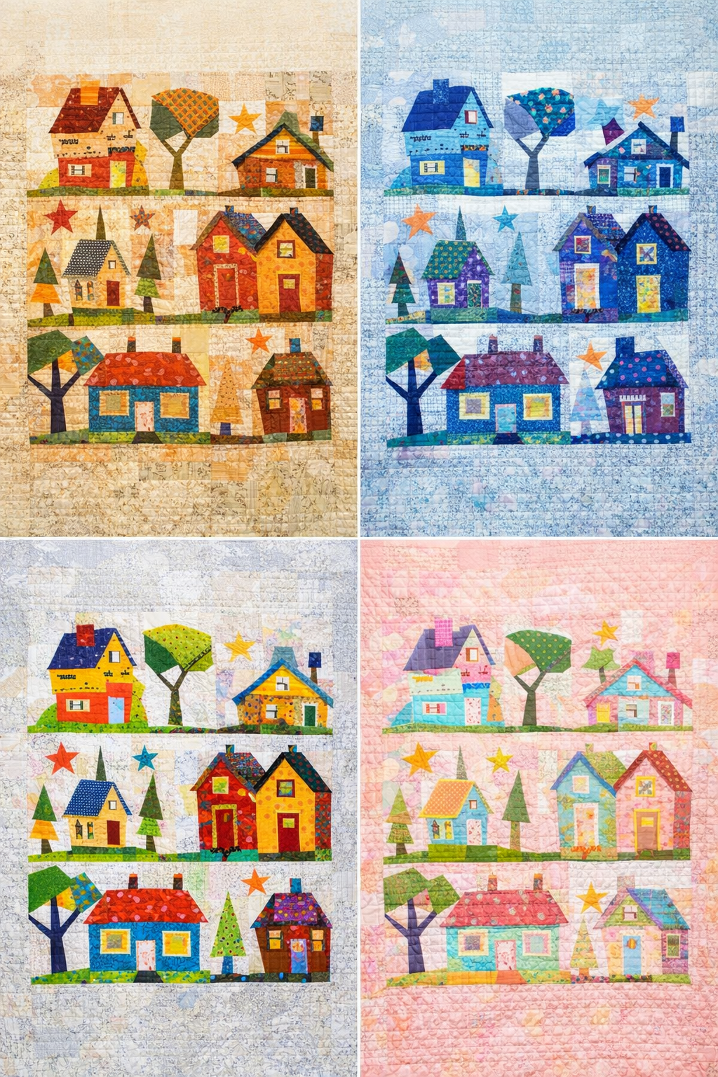 Patrones Quilt Mi tipo de ciudad