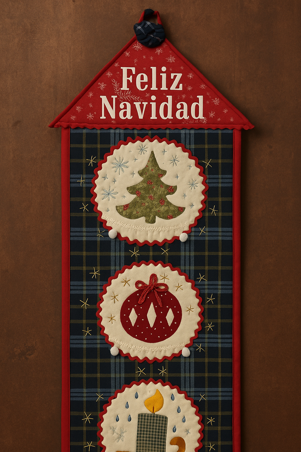  Kit Adorno navideño para puertas