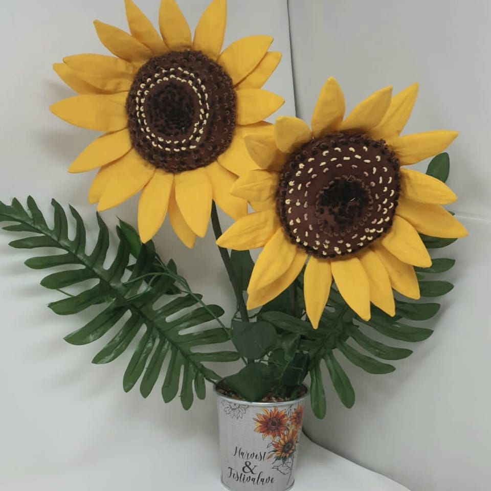 Patrones girasoles 