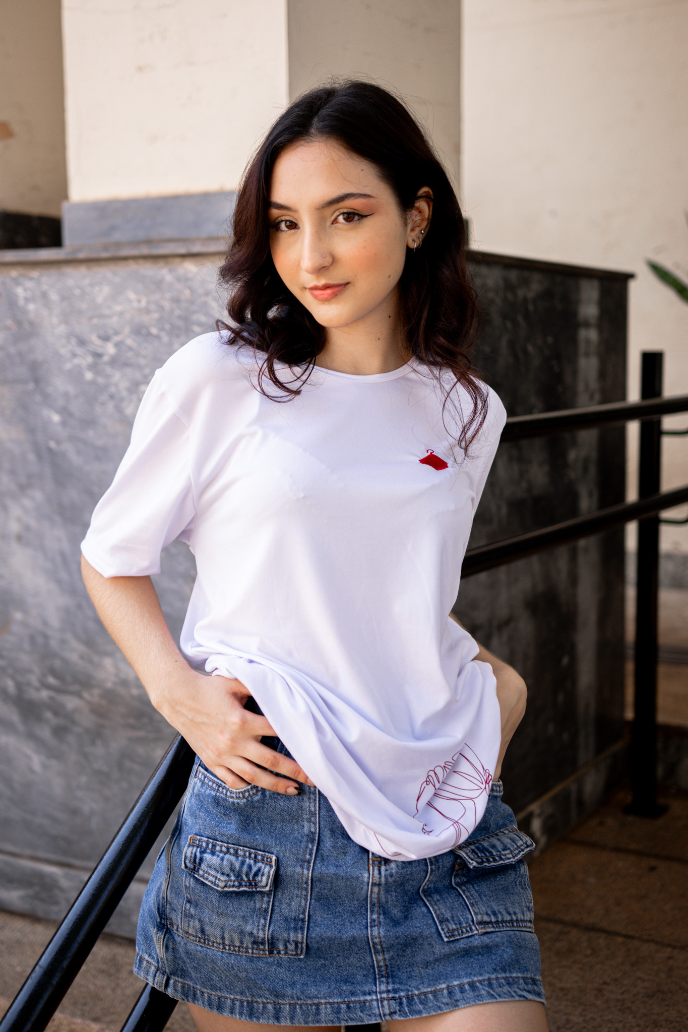 Camiseta Feminina Ela White