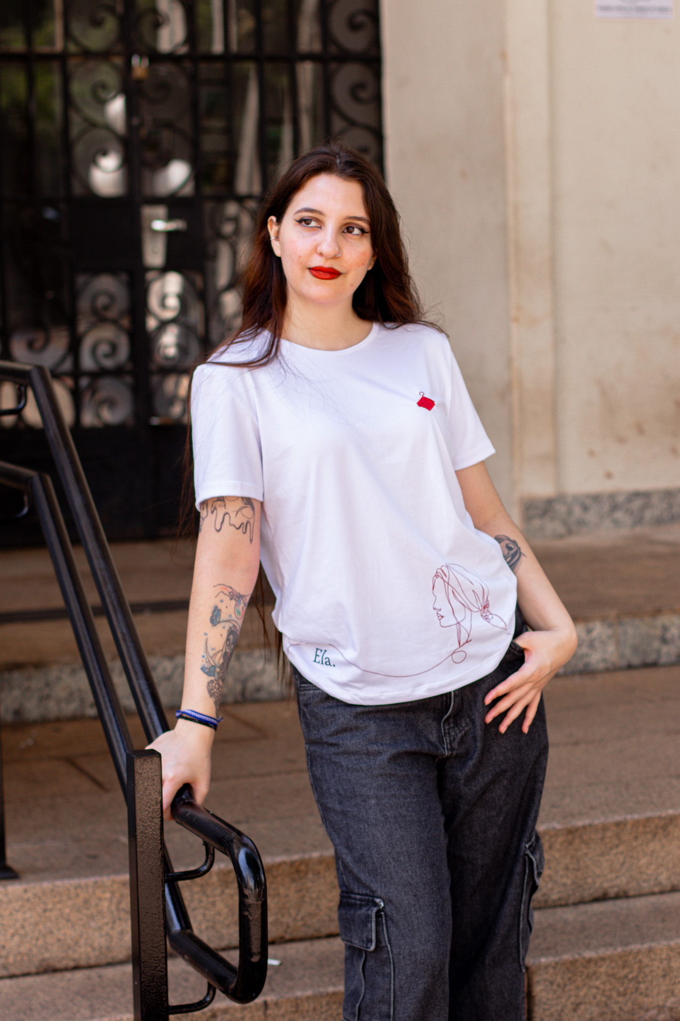Camiseta Feminina Ela White
