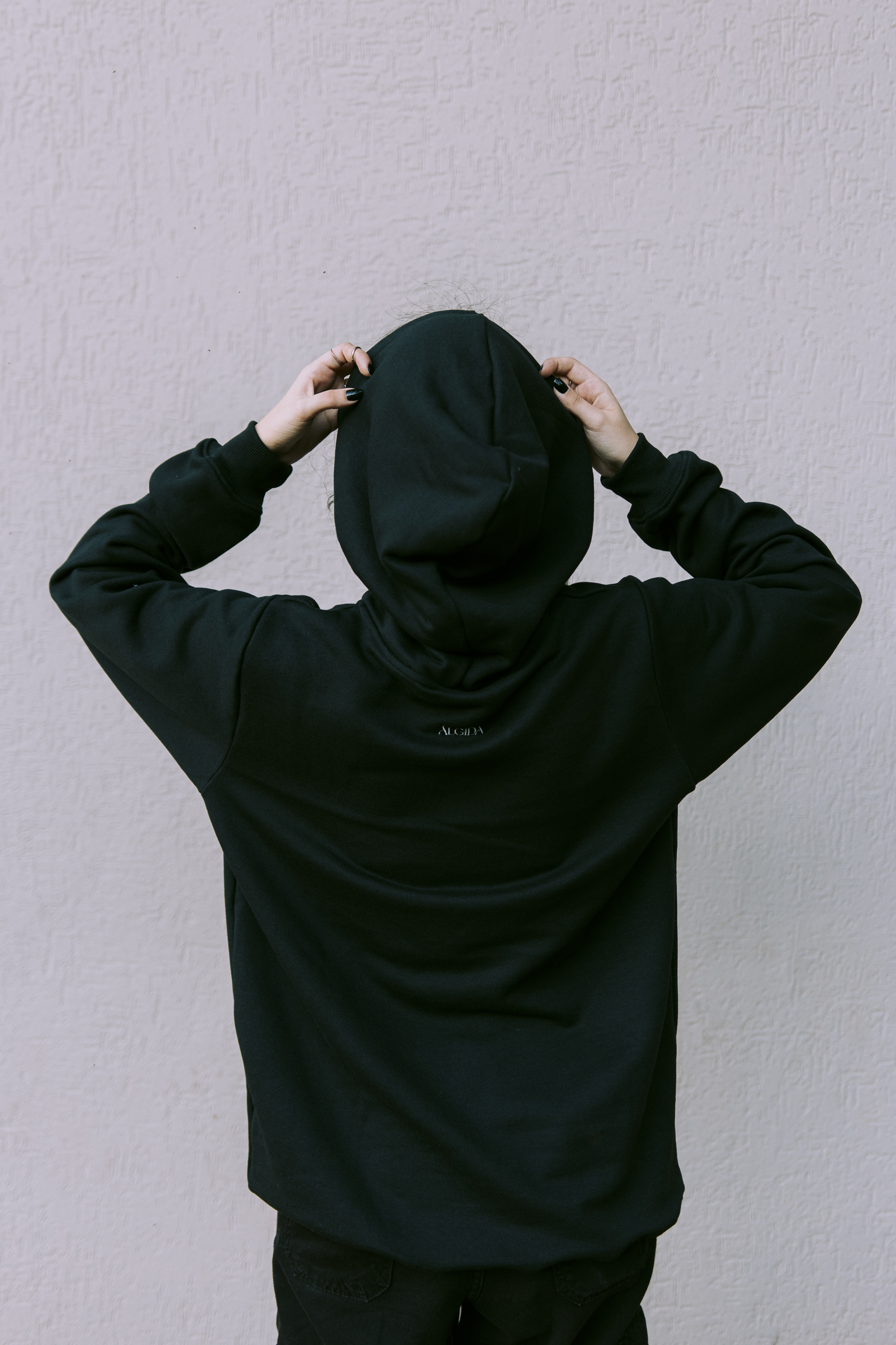 Moletom Álgida C/ Capuz – Preto