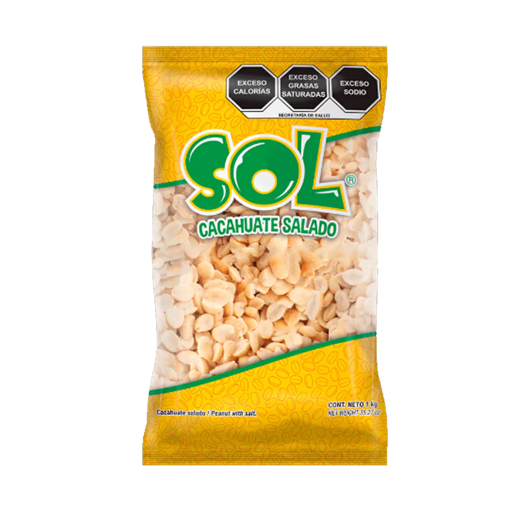 Cacahuate Salado Sol