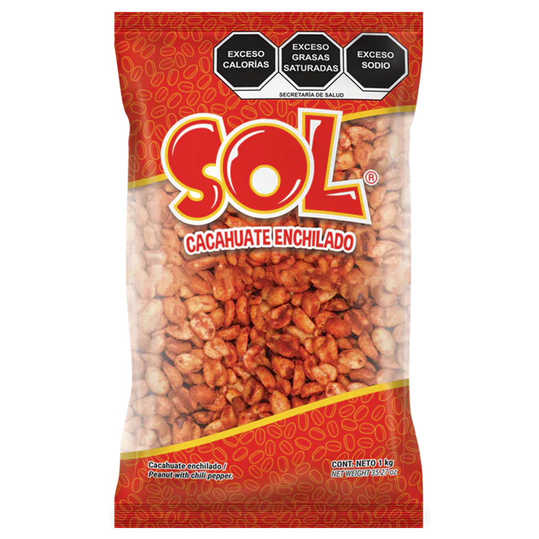 Cacahuate Enchilado Sol