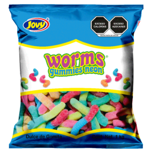 Gomitas Neon Worms