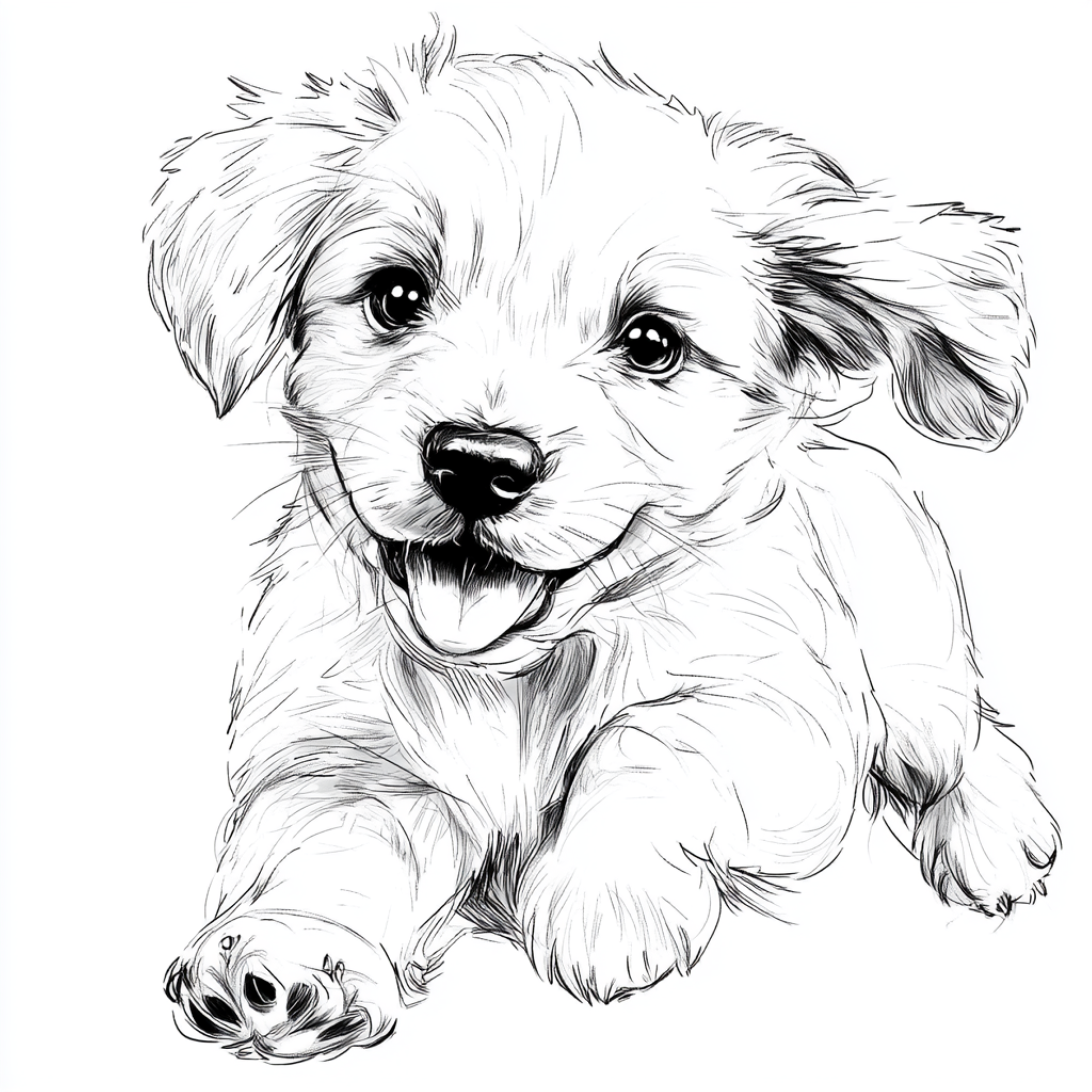 Puppies Galore Coloring Book