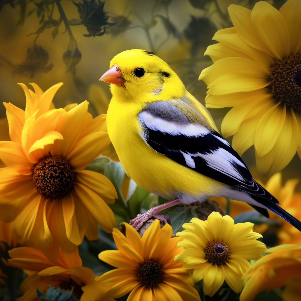digital goldfinch