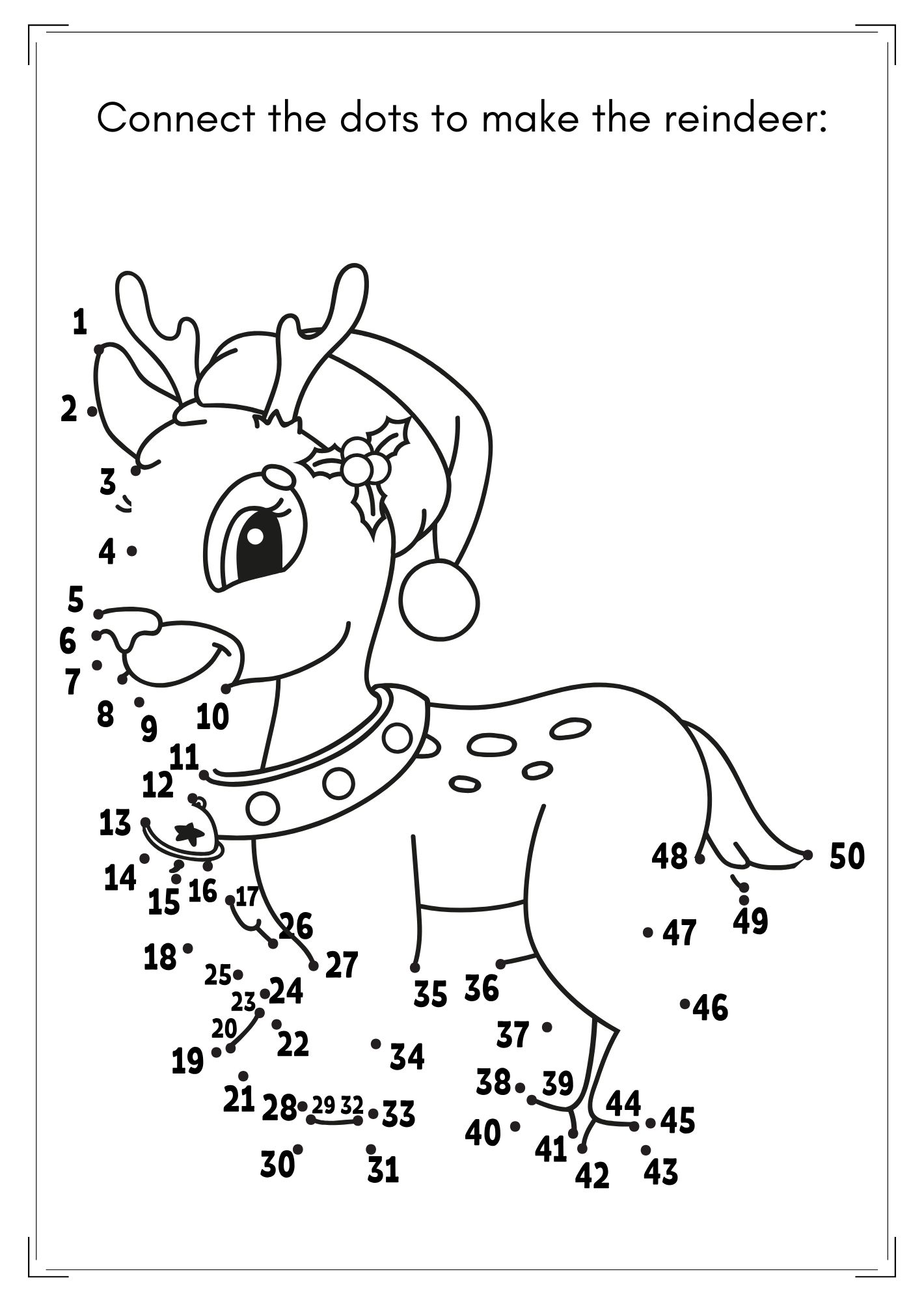 Christmas Activity Book for Kids