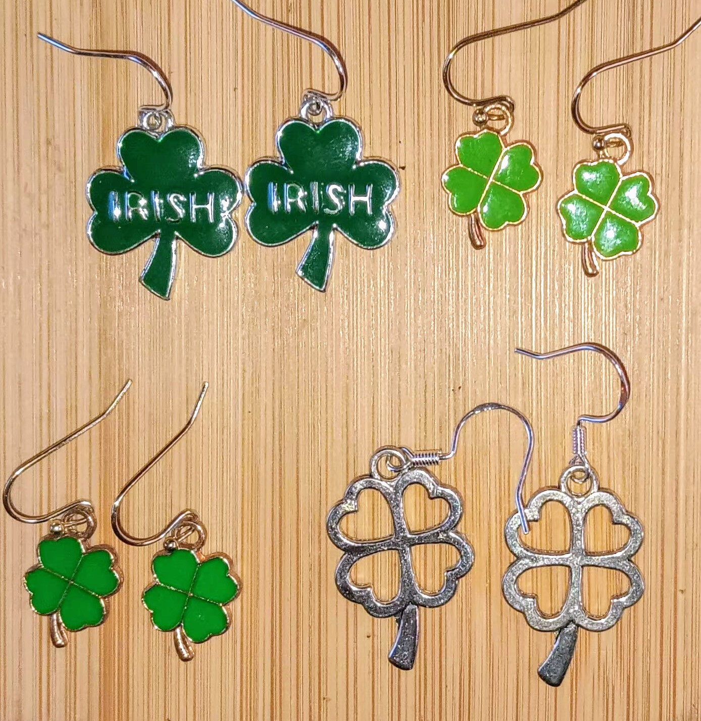 Shamrock Earrings Collection