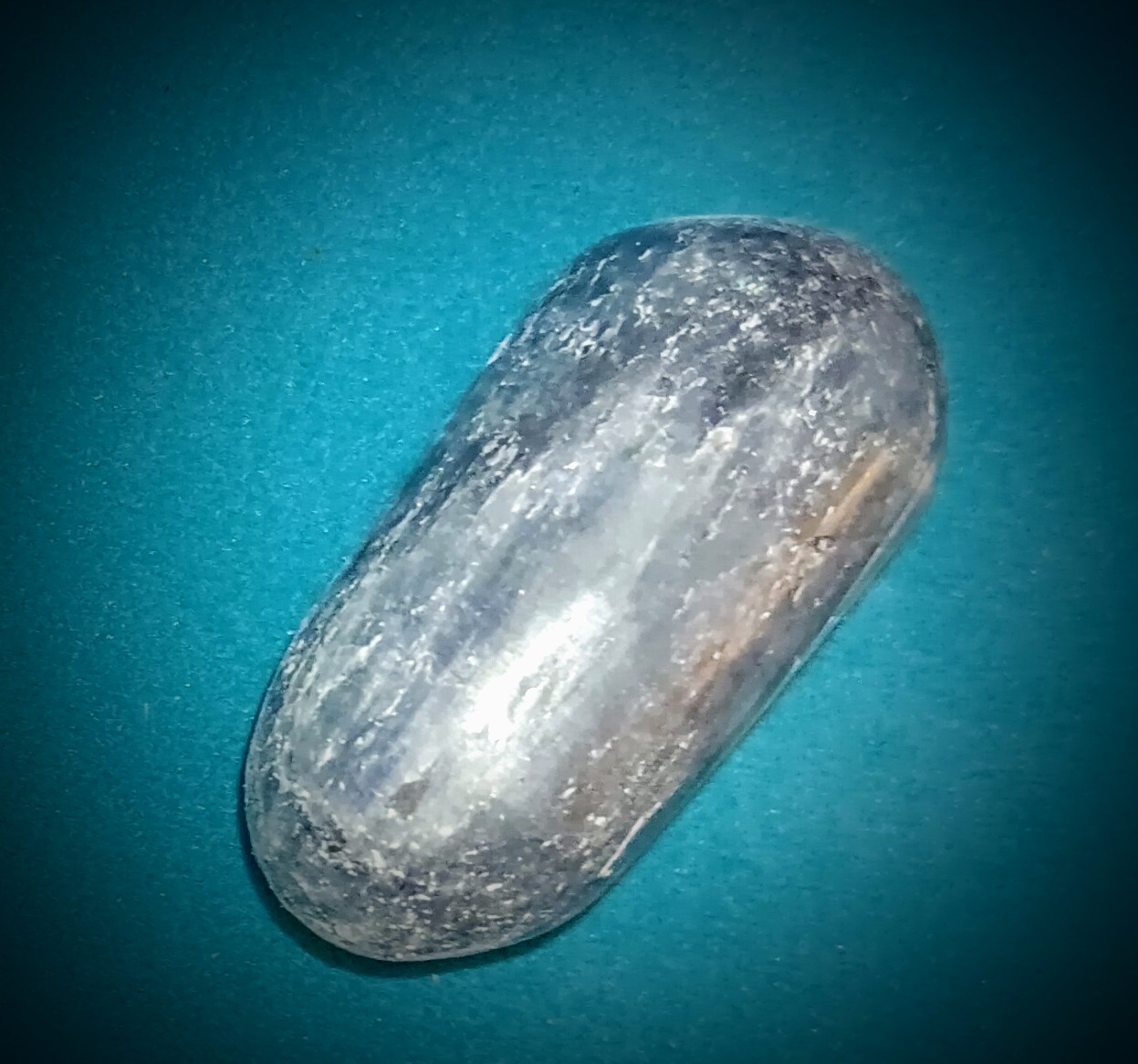 blue kyanite tumbled