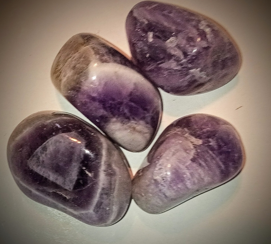 Chevron/Banded Amethyst