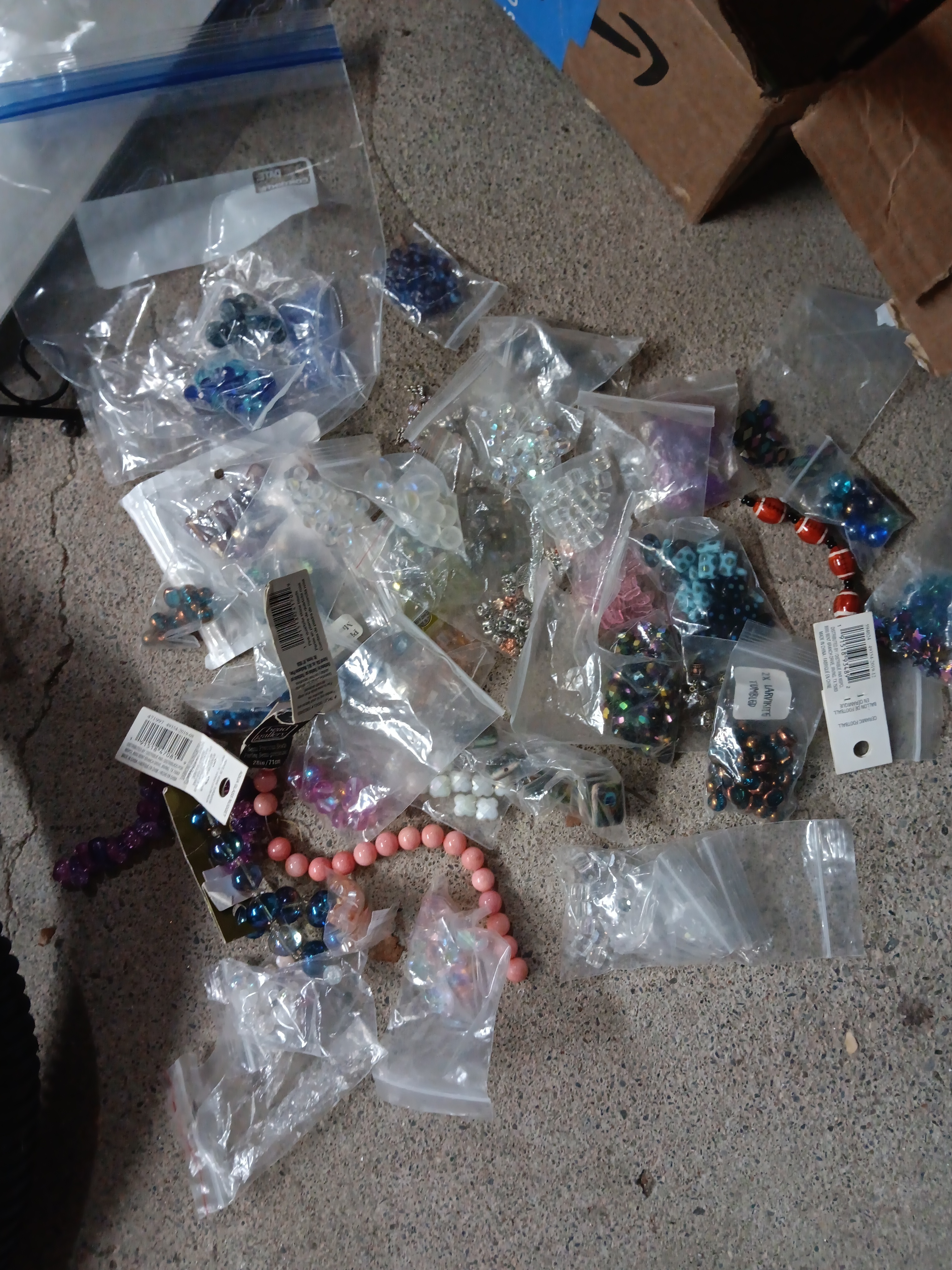 Bead, jewelery making materials