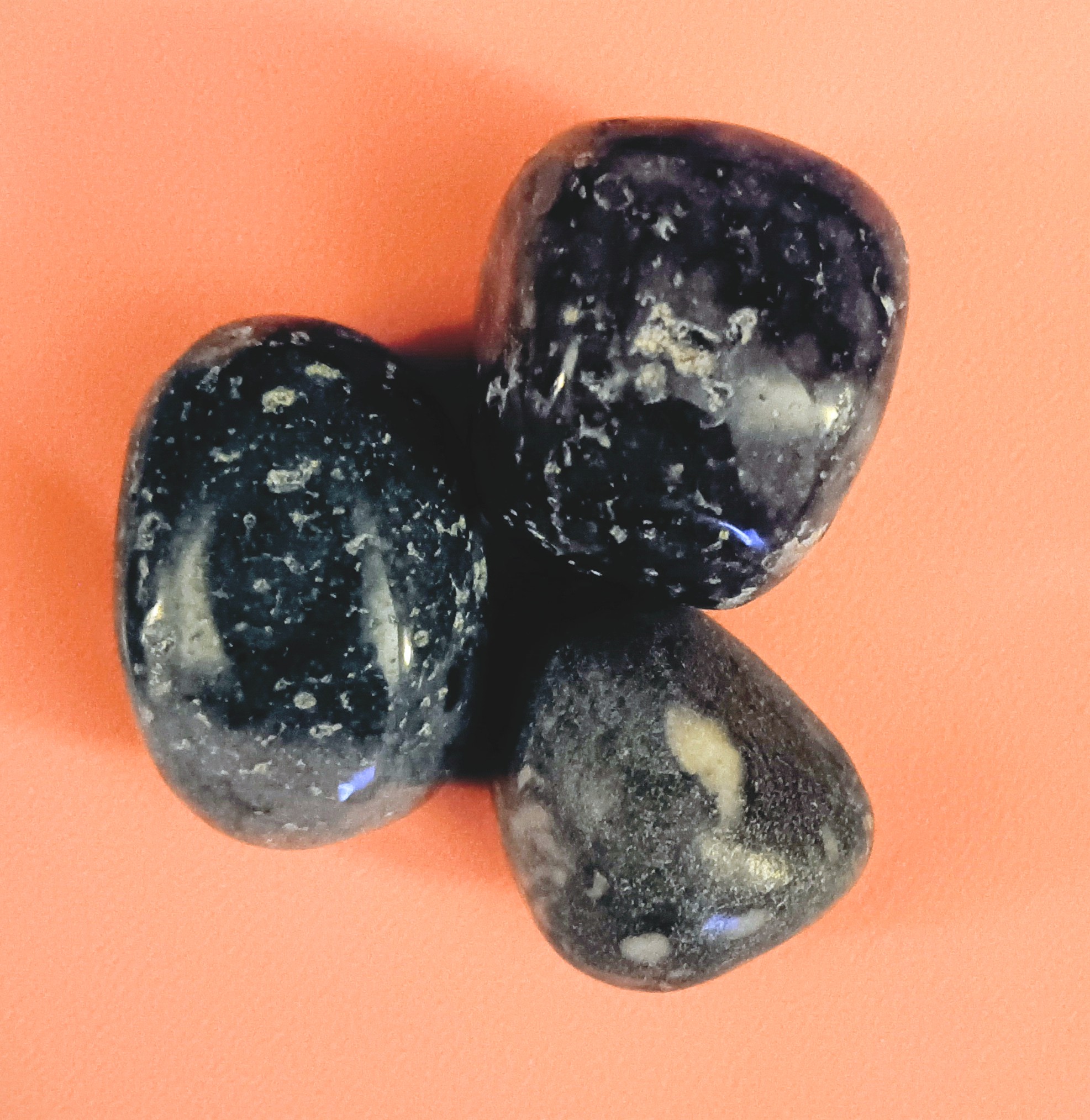 Polished Black Stones