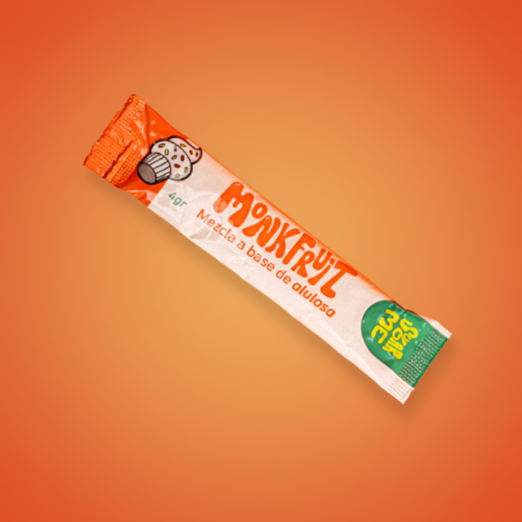 Sugar Me Monkfruit 120g - 30 sobres de 4g 