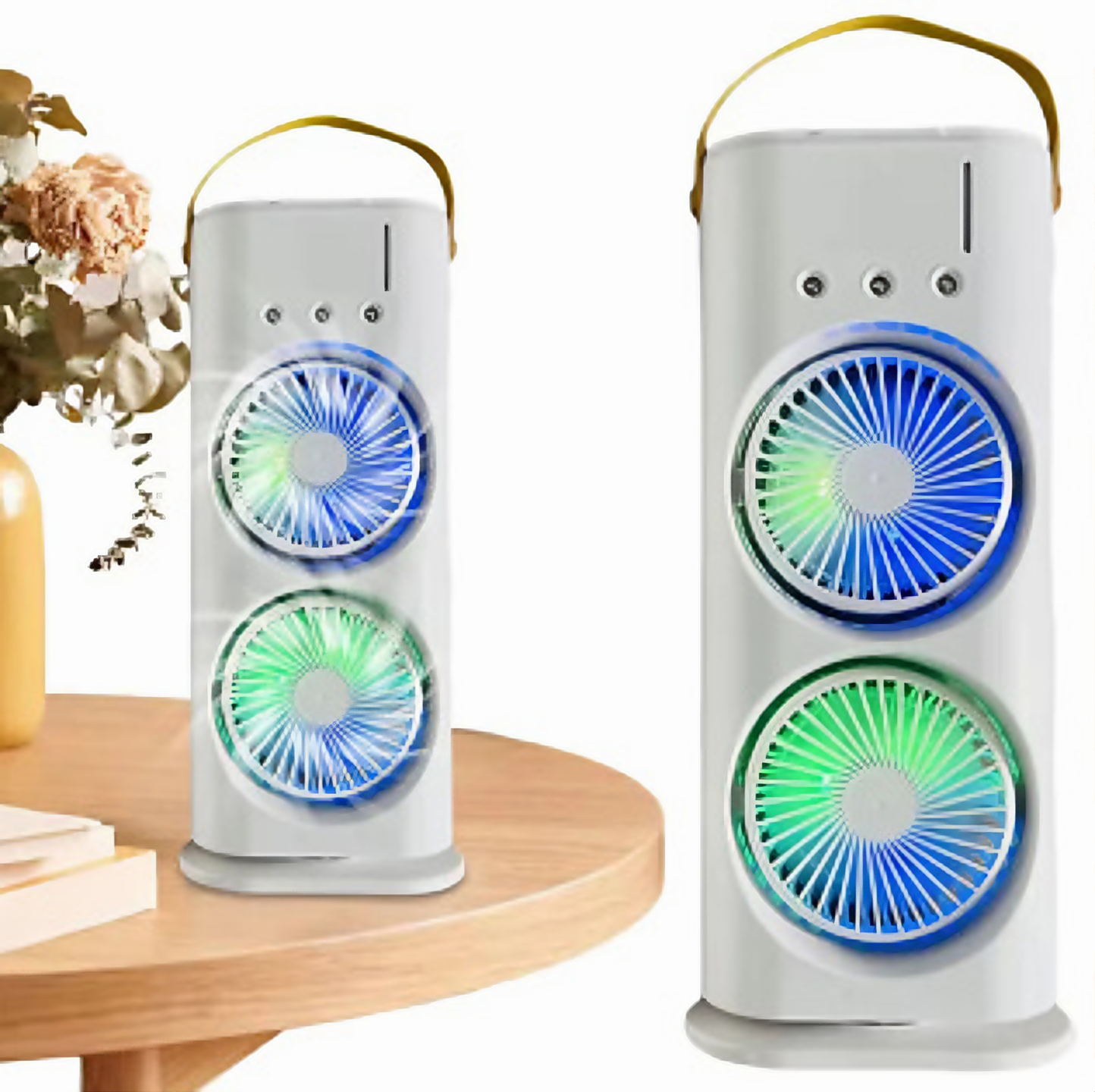 Mini Ventilador Elétrico 2 em 1