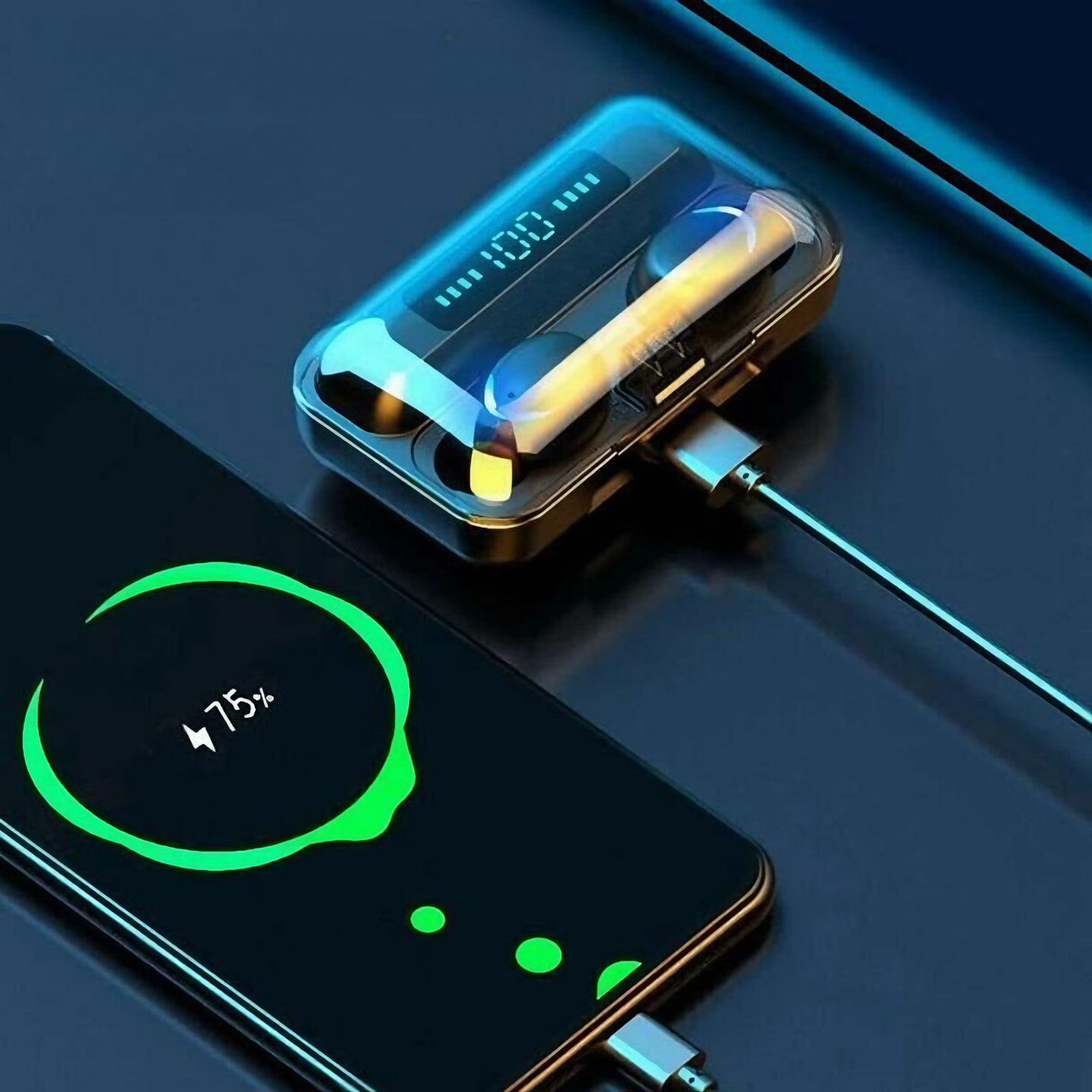 Fone de Ouvido Bluetooth True Wireless