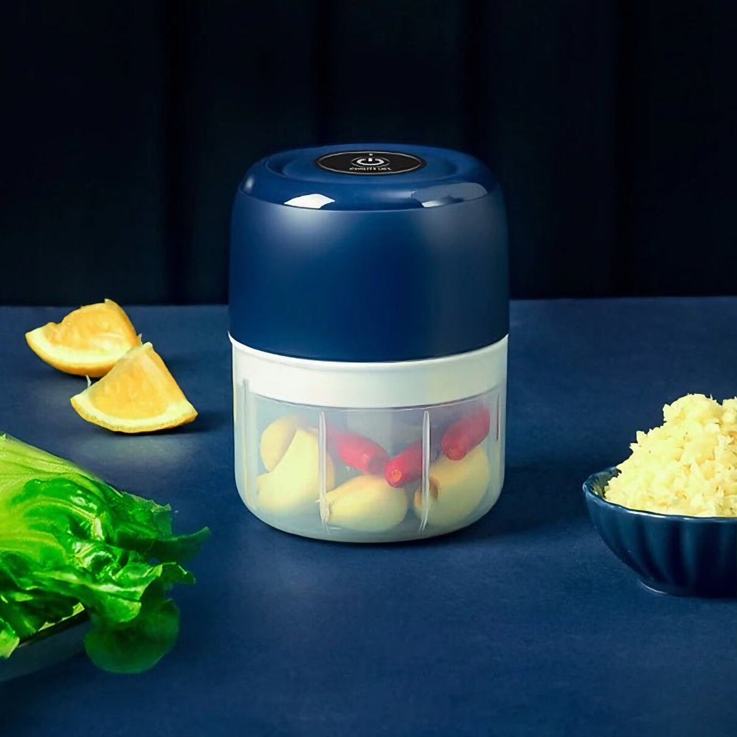 Mini Processador Triturador de Alimentos Portátil 