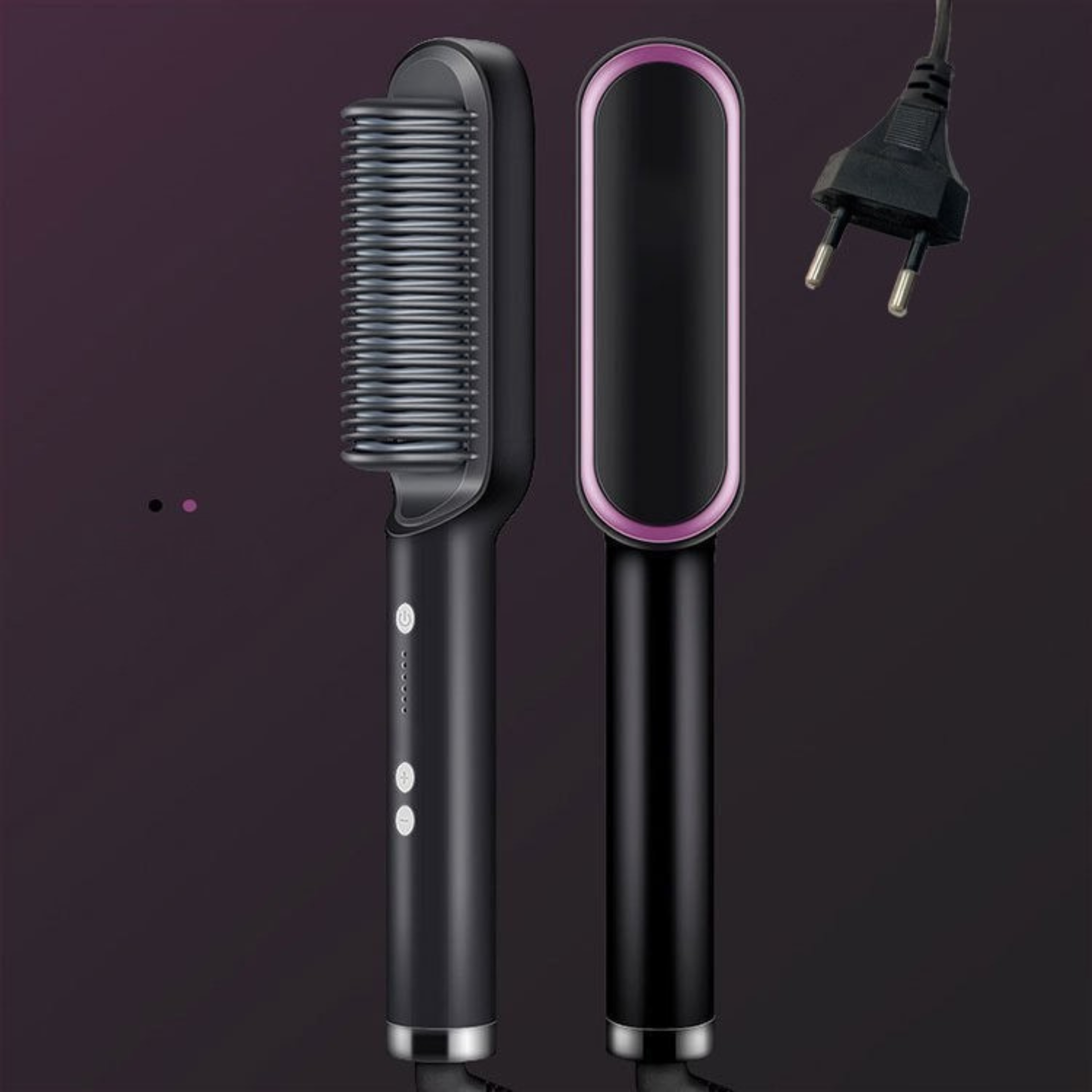 Escova Alisadora de Cabelo Anion Hair 3 em 1