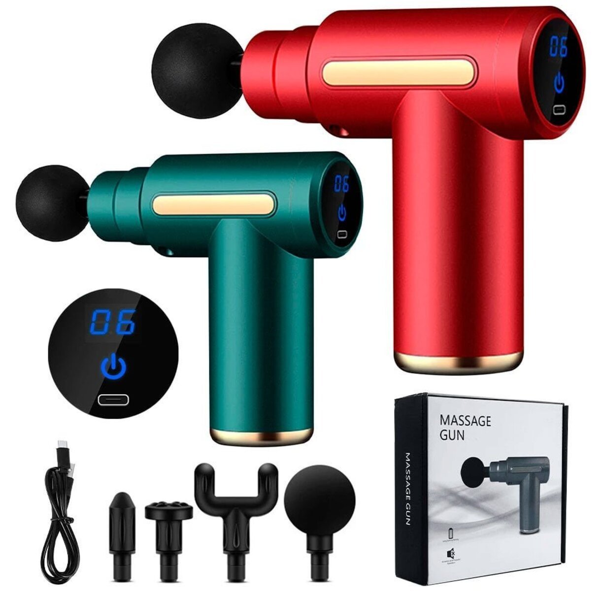 Pistola Massageadora 