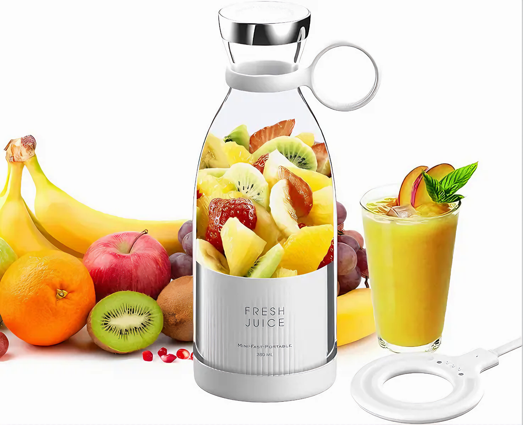 Garrafa Juicer Liquidificador Elétrico Portátil