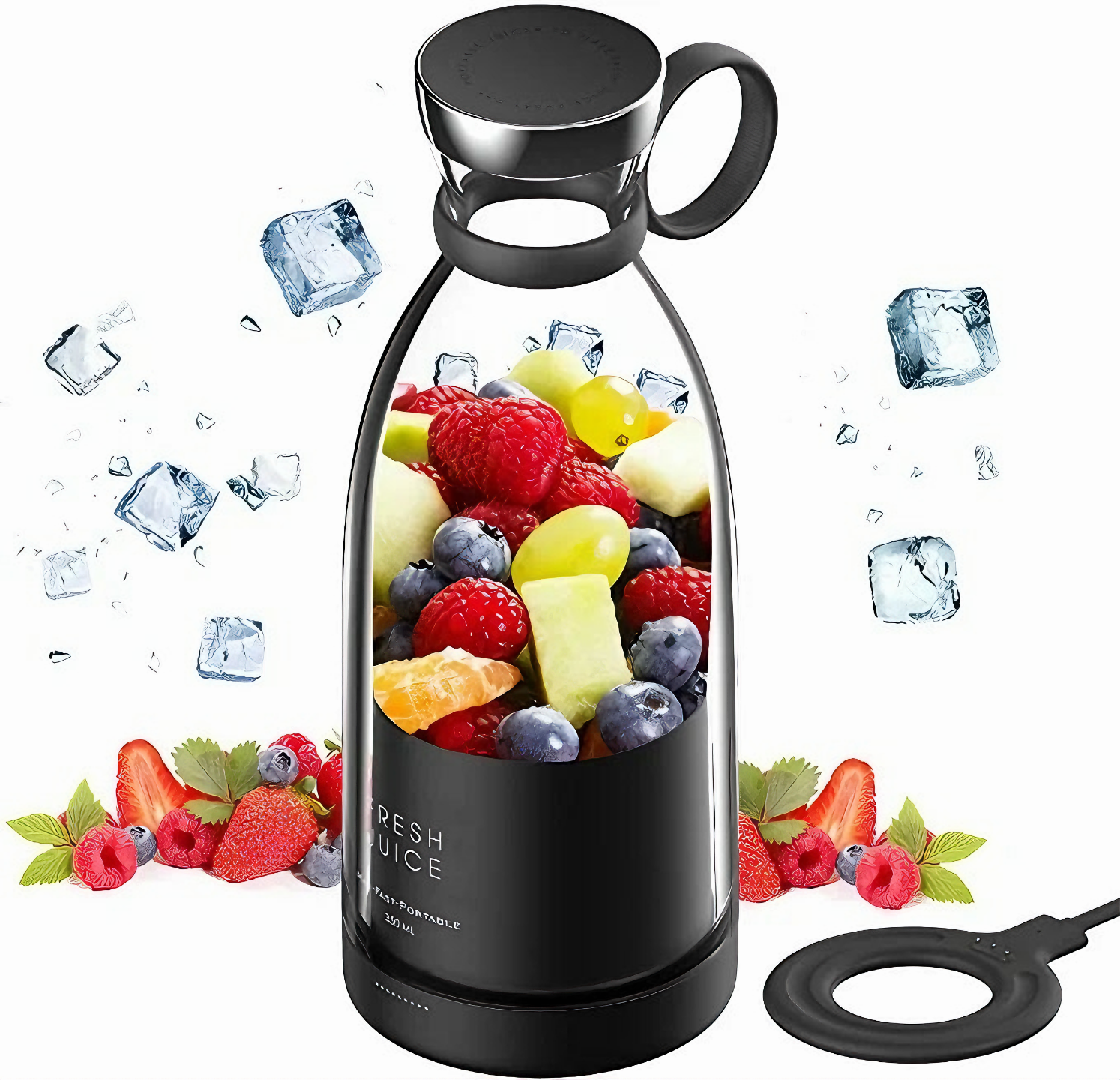 Garrafa Juicer Liquidificador Elétrico Portátil