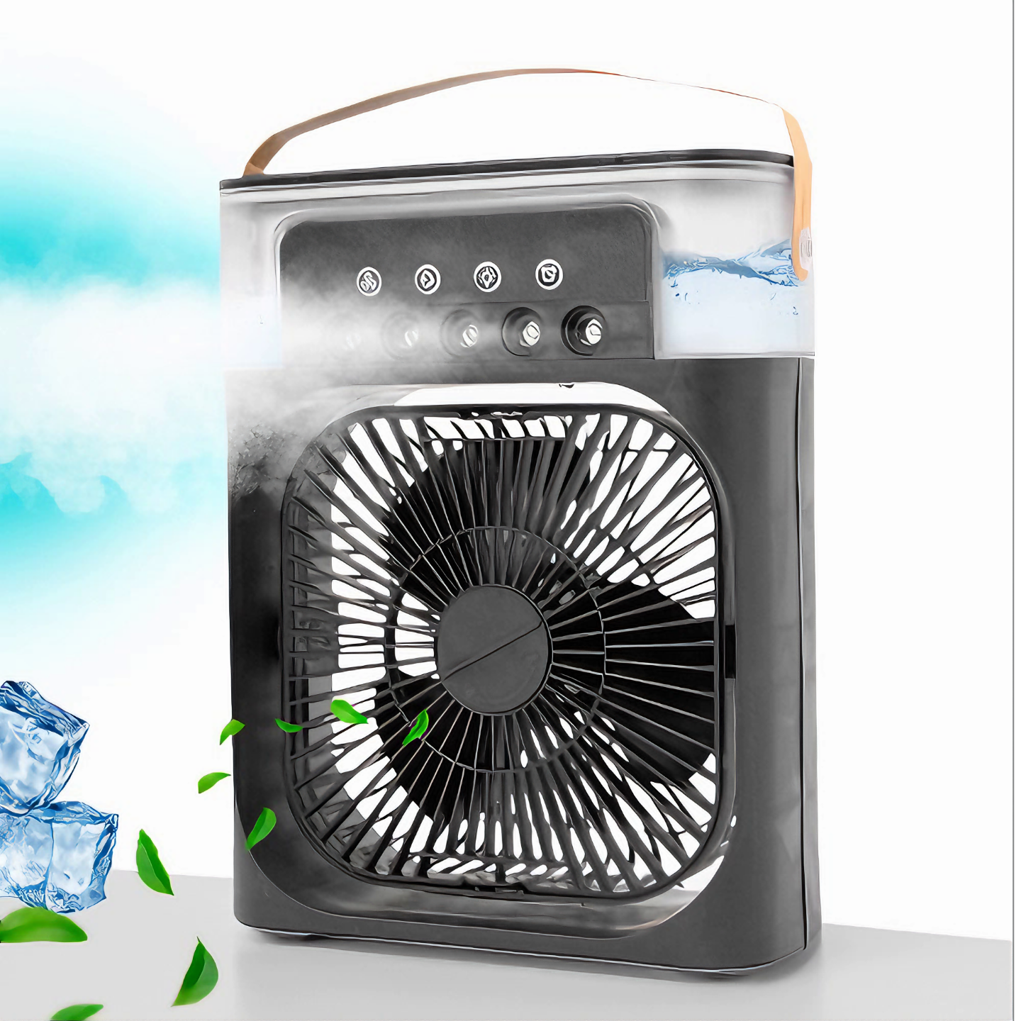 Mini Ventilador Climatizador Portátil 