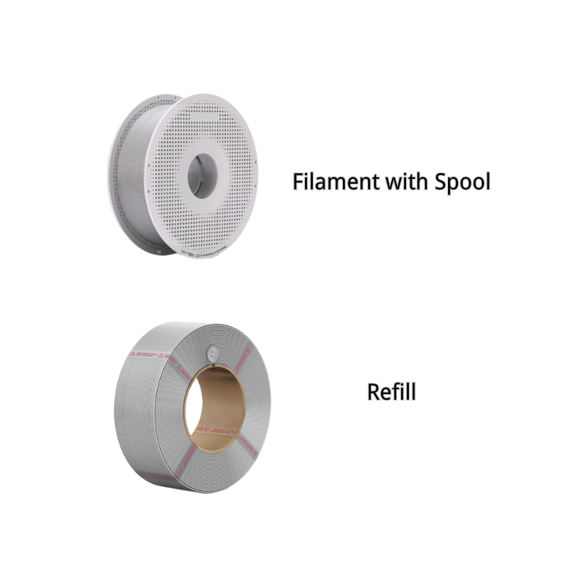 Bambu Lab PLA Basic Filament for 3D Printing with Spool Refill Bulk 1.75mm Factory Wholesale