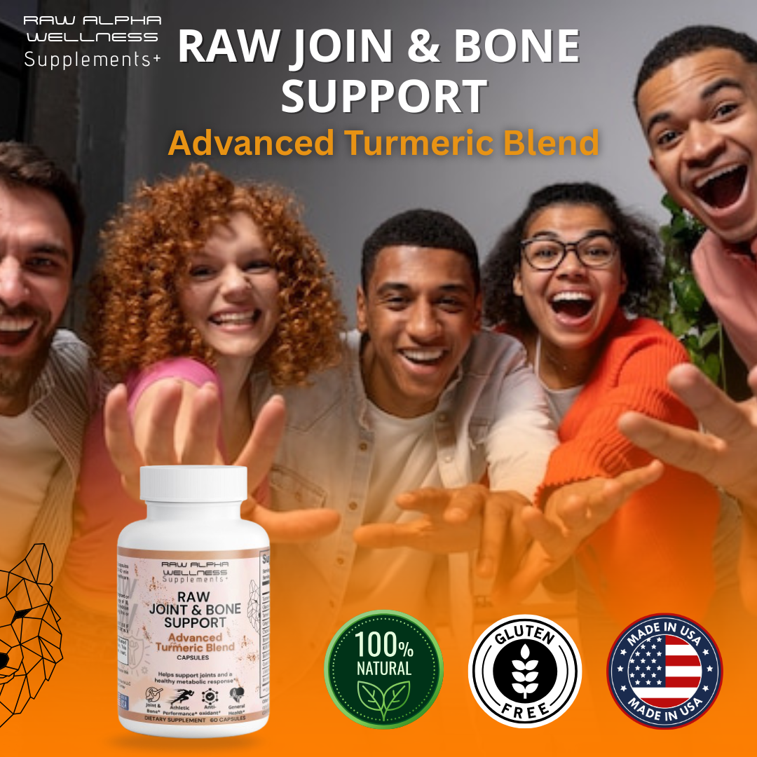Raw Joint & Bone Support  Advance Turmeric Blend
