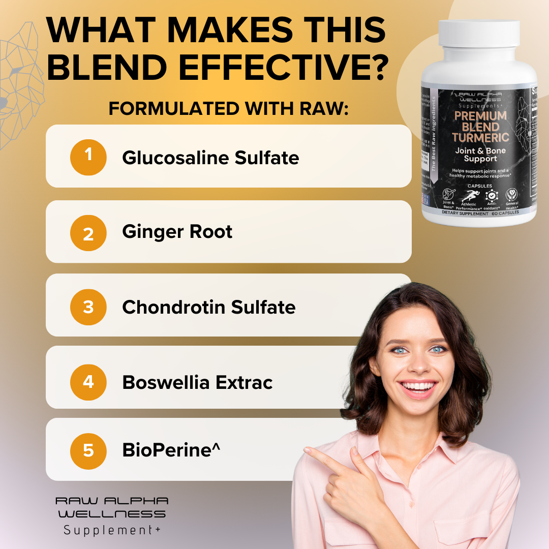 Premium Blend Turmeric Joint & Bone Support