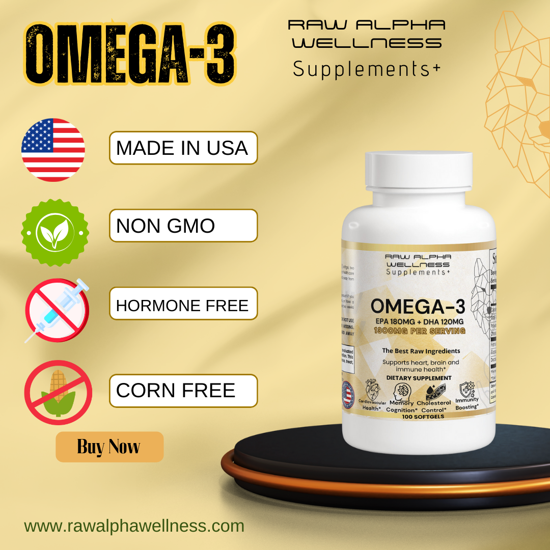 Omega-3 EPA 180mg + DHA 120mg