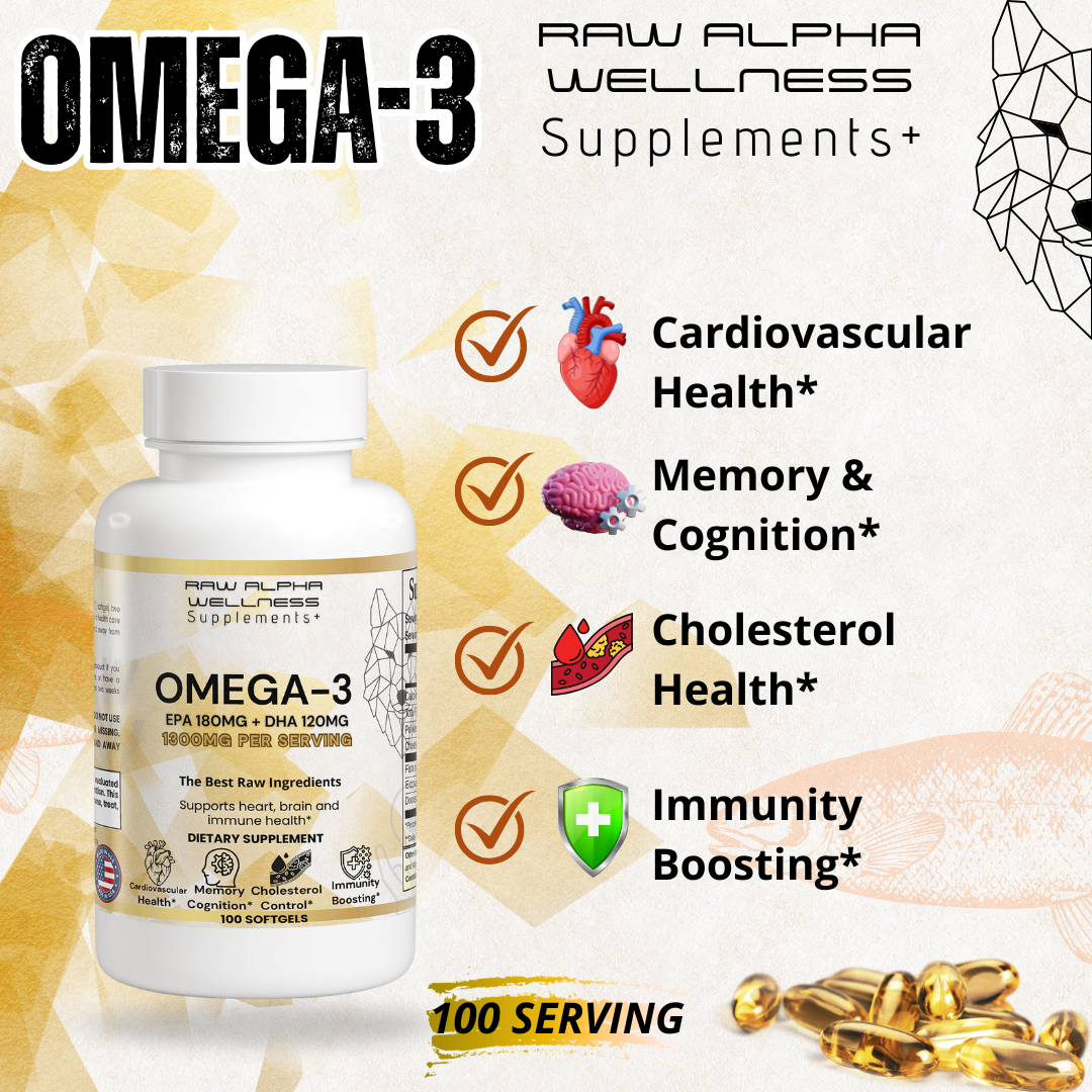 Omega-3 EPA 180mg + DHA 120mg