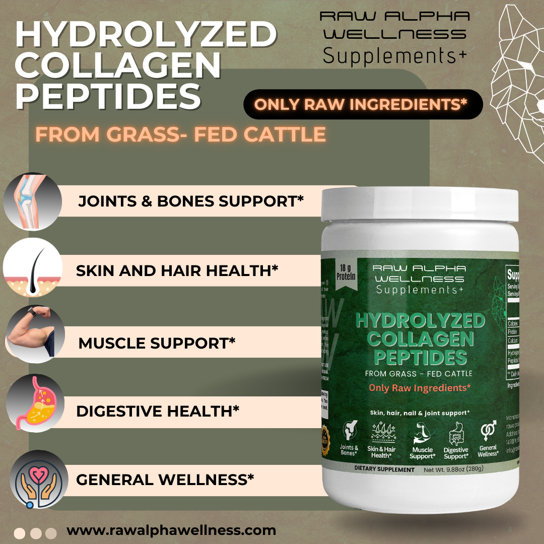 Grass-Fed Hydrolyzed Collagen Peptide Powder