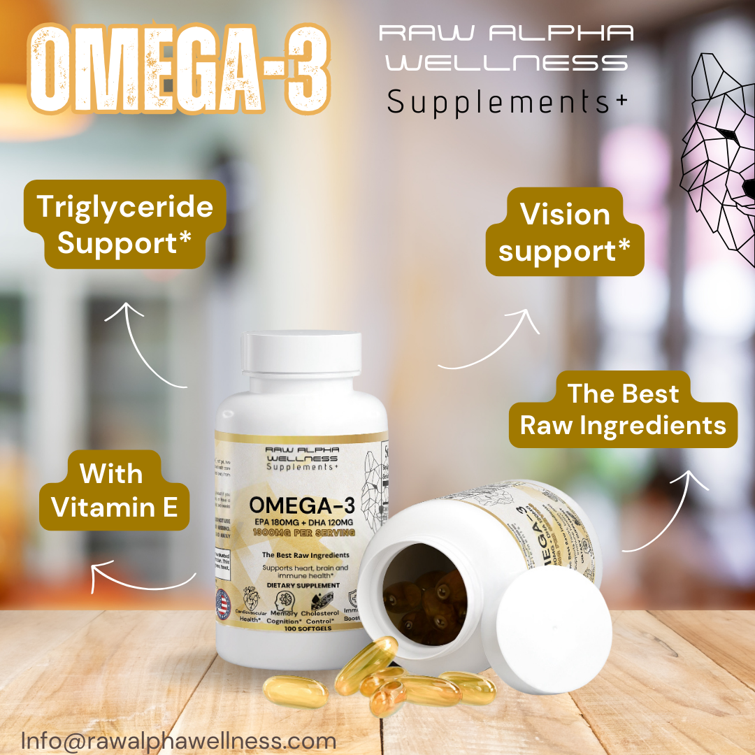 Omega-3 EPA 180mg + DHA 120mg